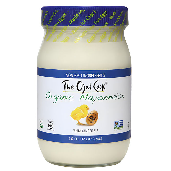 The Ojai Cook Organic Mayonnaise, 16 fl. oz (Best By Nov 11, 2025)