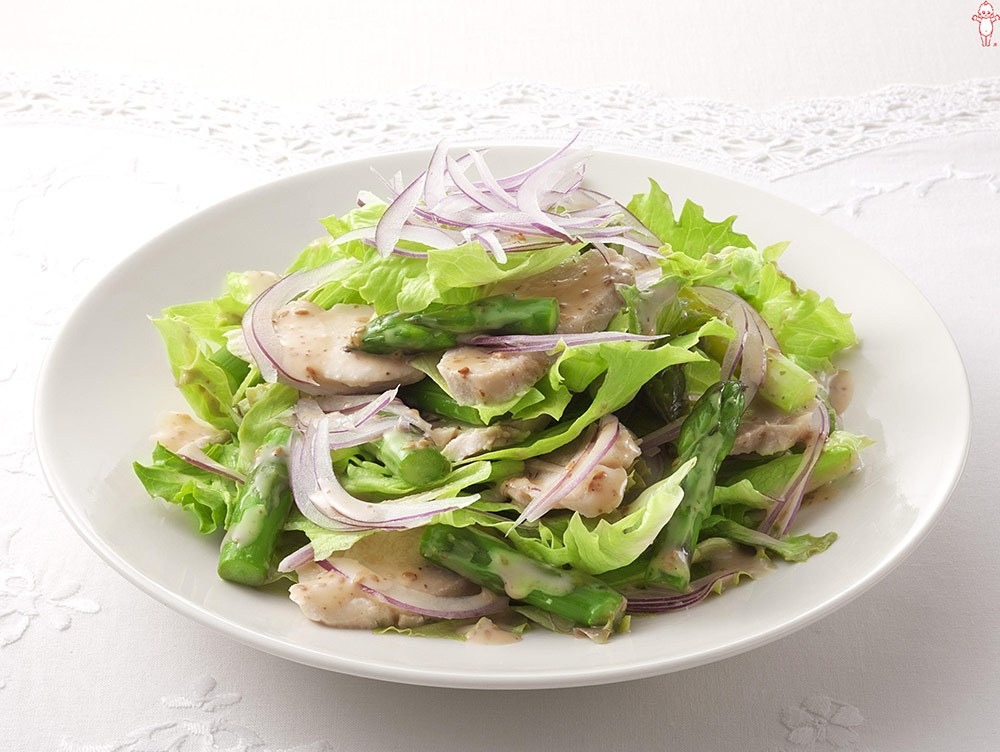 Asparagus and Chicken Salad