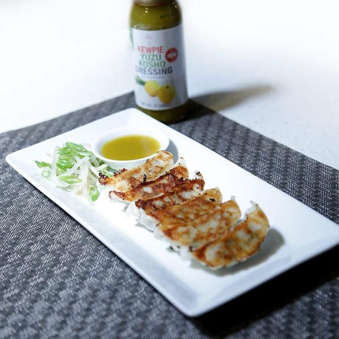Gyoza with Yuzu Kosho Dressing