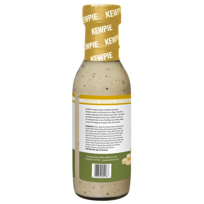 KEWPIE Creamy Caesar Salad Dressing With Garlic + Pepper - 12 fl. oz Kewpie USA KEWPIE Creamy Caesar Salad Dressing With Garlic + Pepper - 12 fl. oz Kewpie USA