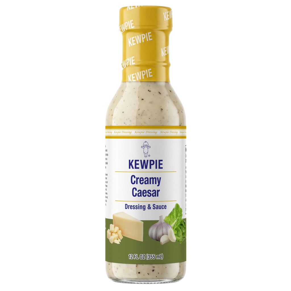 caesar sauce dressing KEWPIE Creamy Caesar Salad Dressing With Garlic + Pepper