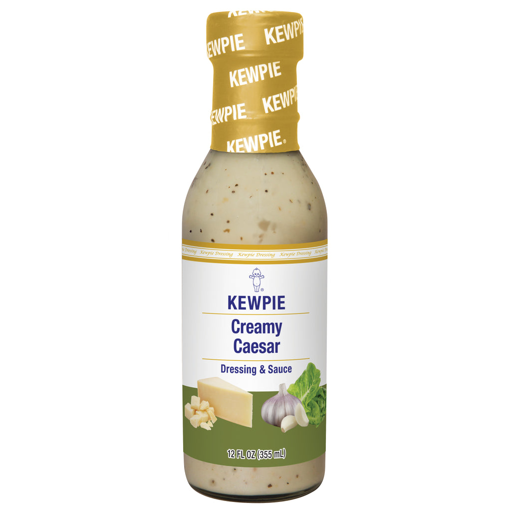 holiday dress KEWPIE Creamy Caesar Salad Dressing With Garlic + Pepper