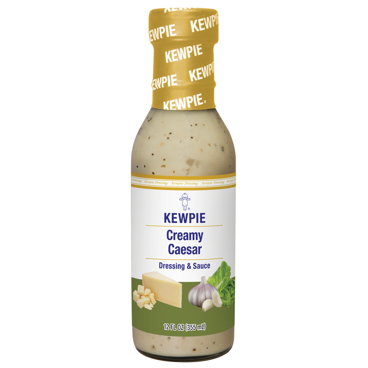 Kewpie Creamy Parmesan Peppercorn Dressing (12 fl oz)