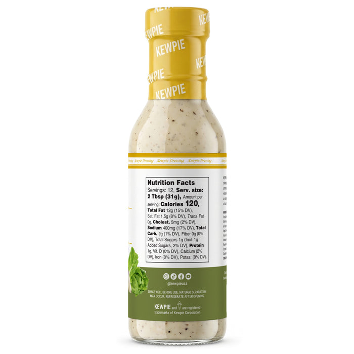KEWPIE Creamy Caesar Dressing (12oz) KEWPIE Creamy Caesar Dressing (12oz)