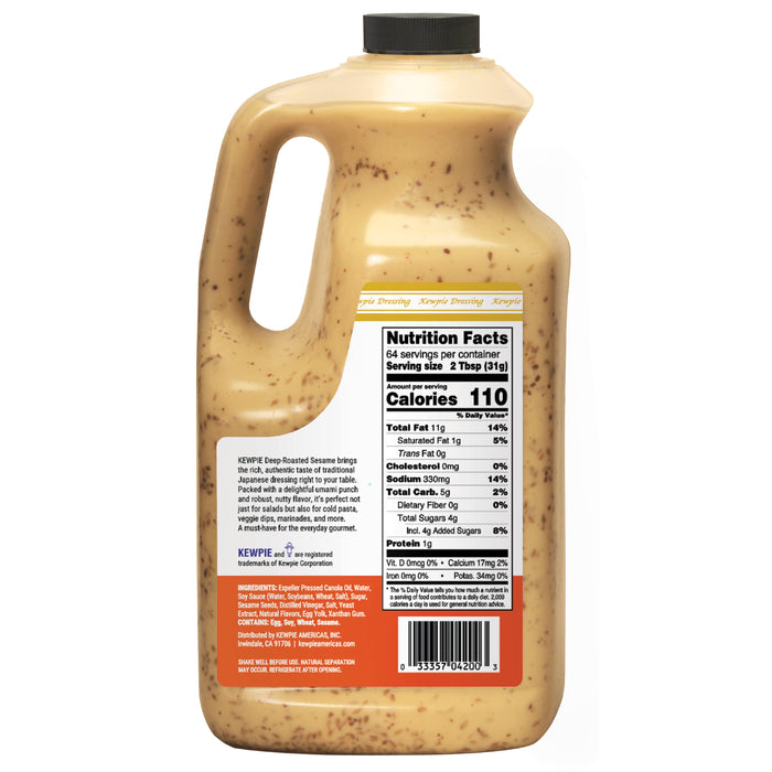 KEWPIE Deep Roasted Sesame Dressing & Marinade, 64 fl. oz