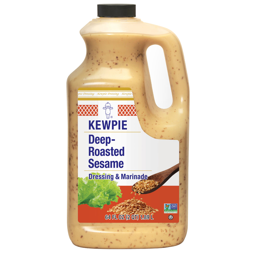 KEWPIE Deep Roasted Sesame Dressing & Marinade, 64 fl. oz KEWPIE Deep Roasted Sesame Dressing & Marinade, 64 fl. oz