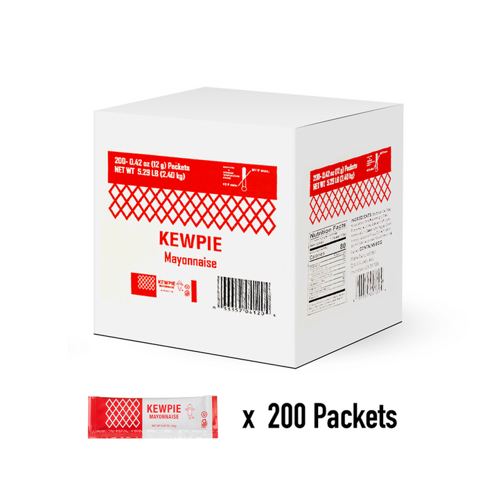 KEWPIE Mayonnaise Sachet, 0.42 fl. oz x Pack of 200