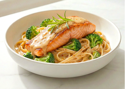 Pasta Cremosa de Salmón
