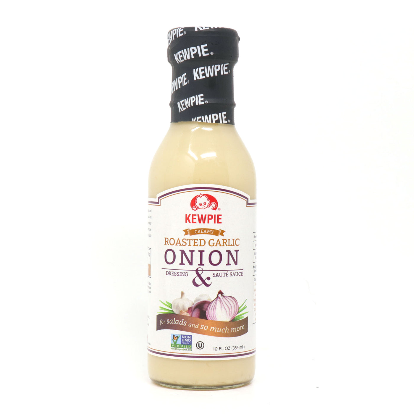 KEWPIE Roasted Garlic Onion Dressing & Saute Sauce, 12 fl. oz — Kewpie USA
